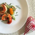 PIĄTEK: SPAGHETTI Z CUKINII Z KREWETKAMI I PESTO