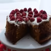 Ciasto marchewkowe z malinami