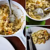 Zapiekanka z makaronu z surimi