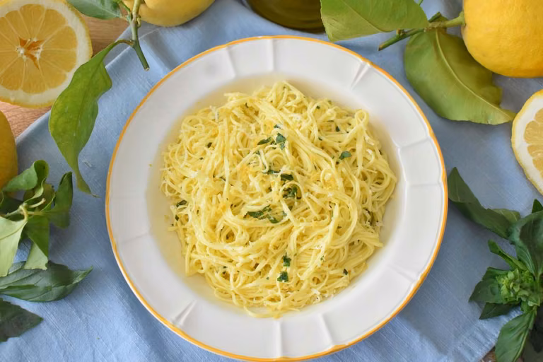 Makaron w sosie cytrynowym - "Tagliolini al limone"