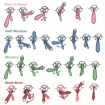Instrukcja, jak poprawnie wiązać krawat