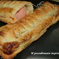 Parówki w cieście francuskim