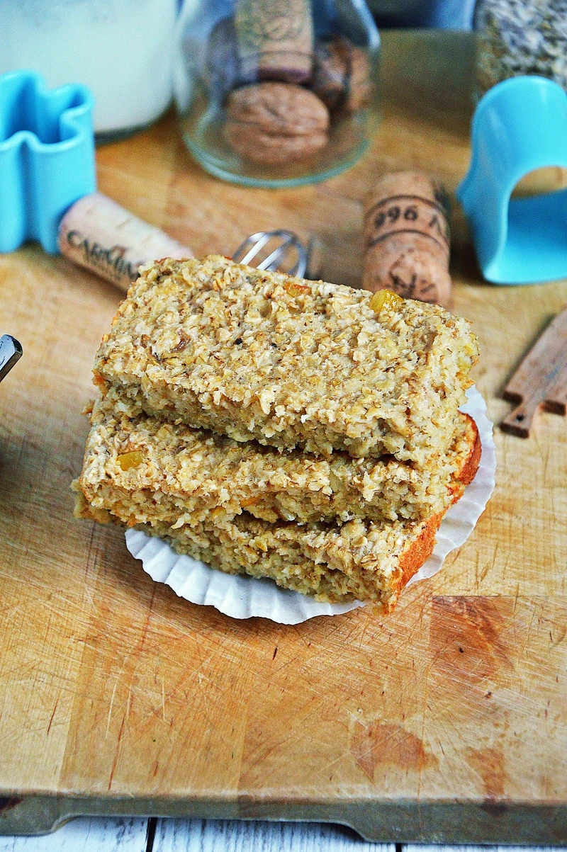 Pieczona owsianka pomarańczowa
