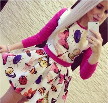 Piękna wiosenna sukienka