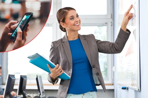 Telefon służbowy dla każdego nauczyciela? Zaskakująca propozycja dla MEN!