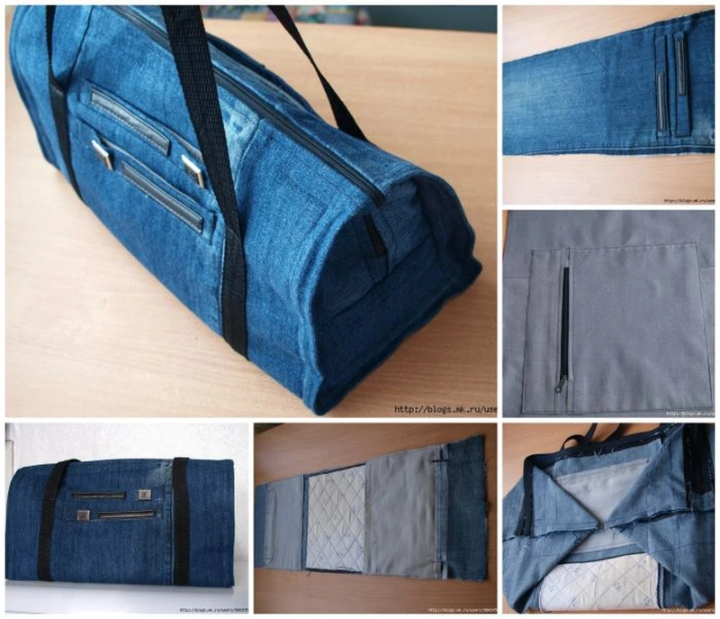 Torba ze starych jeansów