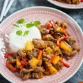 Wieprzowina po chińsku z mango
