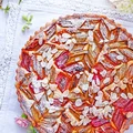 Tarta migdałowa z rabarbarem