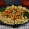 Tagliatelle z boczniakami