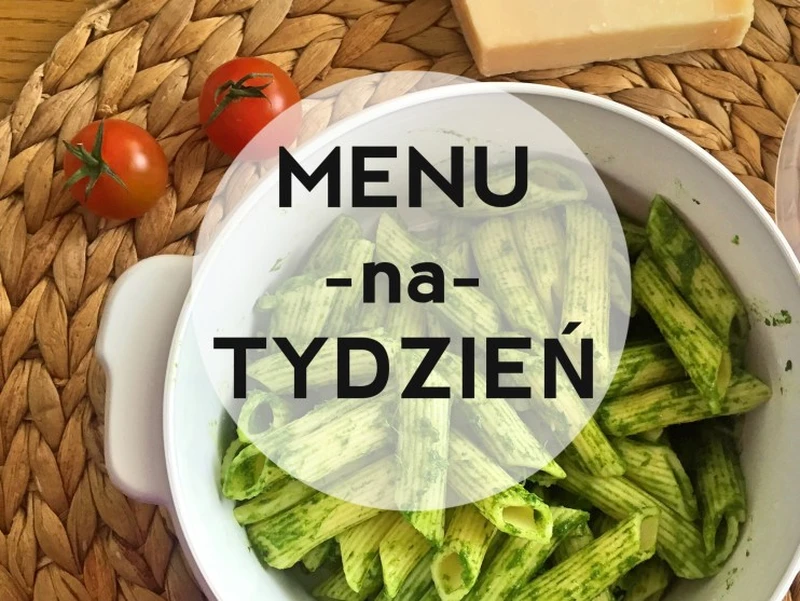 Menu na tydzień - lunche do pracy - mało czasu, mało składników