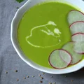 Zupa krem z zielonego groszku
