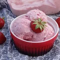 Lody truskawkowe (bez jajek)