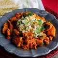 curry z kurczakiem i kukurydzą