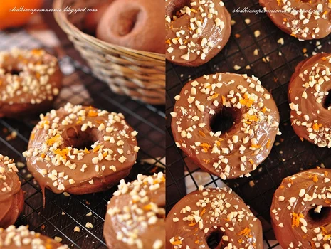 PIECZONE PĄCZKI CZEKOLADOWE