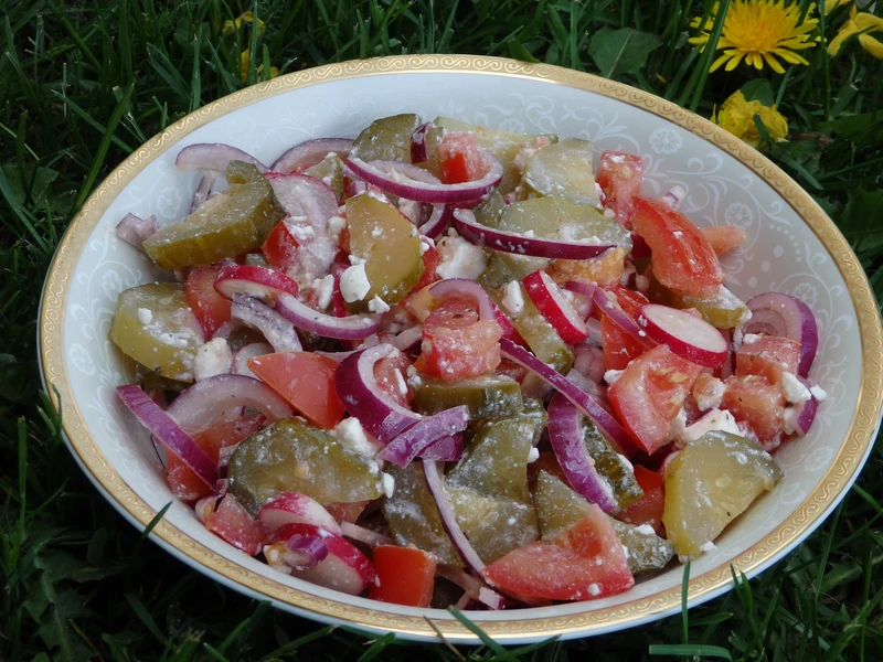 Sałatka grillowa