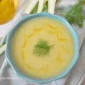 Zupa krem z fenkułem, ziemniakami i porem
