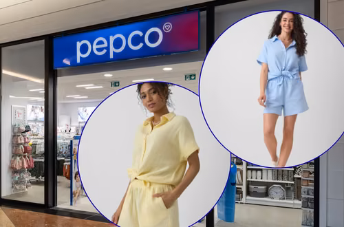Ten komplet z Pepco zrobi furorę latem! Muślinowy materiał bez zagnieceń, a kolory bosko podkreślą opaleniznę