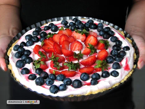 Tarta potrójnie owocowa