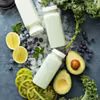 Zielone smoothie z awokado i jarmużem