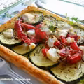 Tarta francuska z warzywami i serem