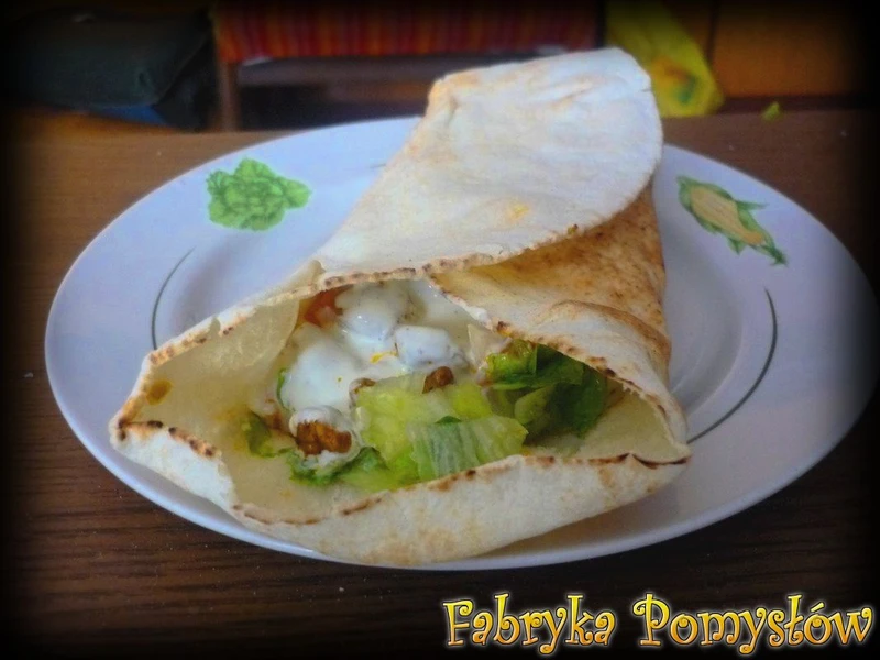 Domowy kebab z kurczaka