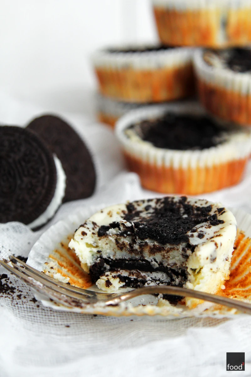 Mini serniczki z Oreo