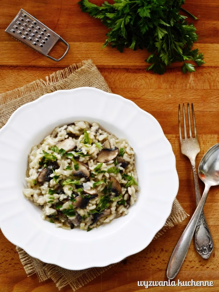 Risotto z grzybami