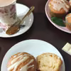 Muffinki z białą czekoladą.