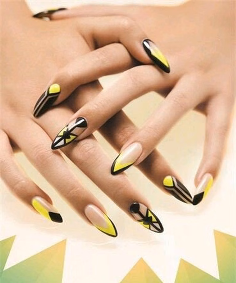 Fantastyczny wzorek - manicure