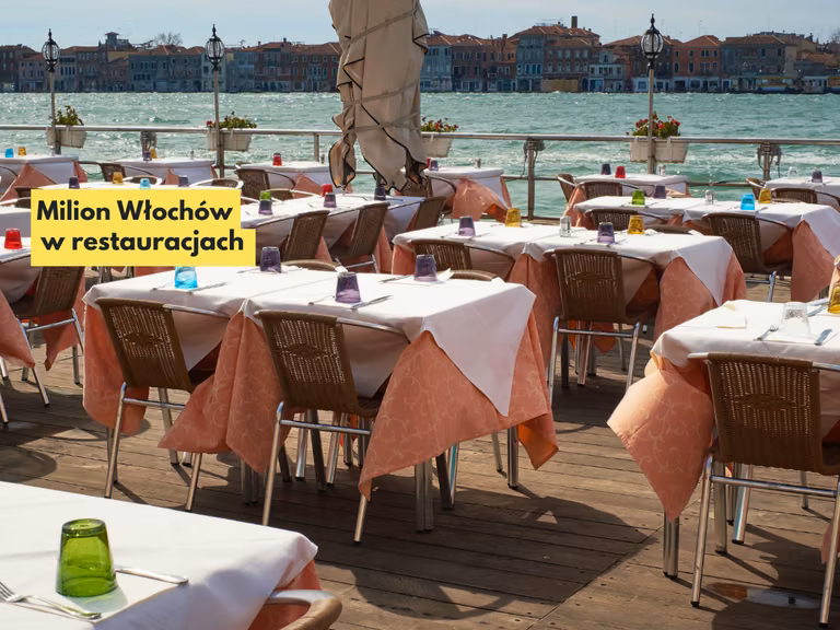Milion Włochów w restauracjach! Długo czekali na ten moment