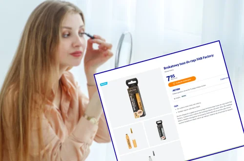 Ten tusz z Action za 8 zł zrobi efekt wow na Andrzejki i nie tylko! Nie skleja, szybko zastyga, a brokatowe drobinki zachwycają