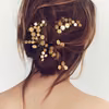 Złota ozdoba do włosów