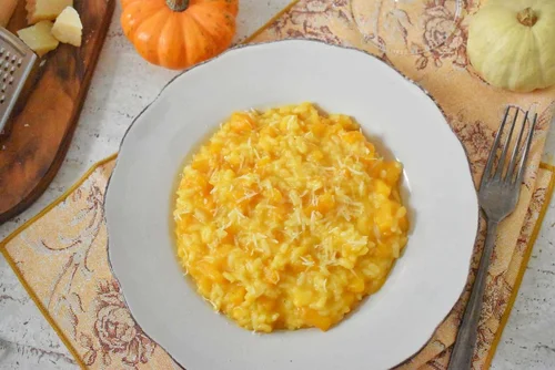 Kremowe risotto z dynią