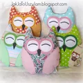 Sówki - JakJaToUszylam.blogspot.com