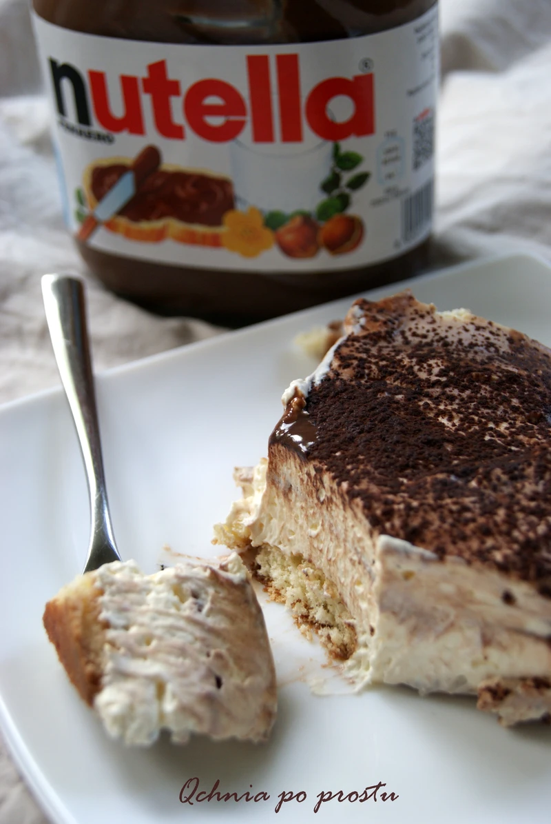 Nutellamisu - tiramisu z nutellą