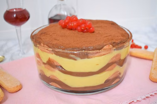 Włoski deser "zupa angielska"