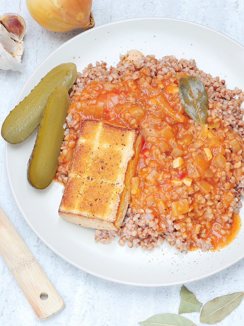 Tofu w sosie węgierskim
