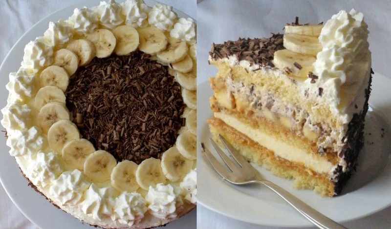 Tort bananowy - PRZEPIS