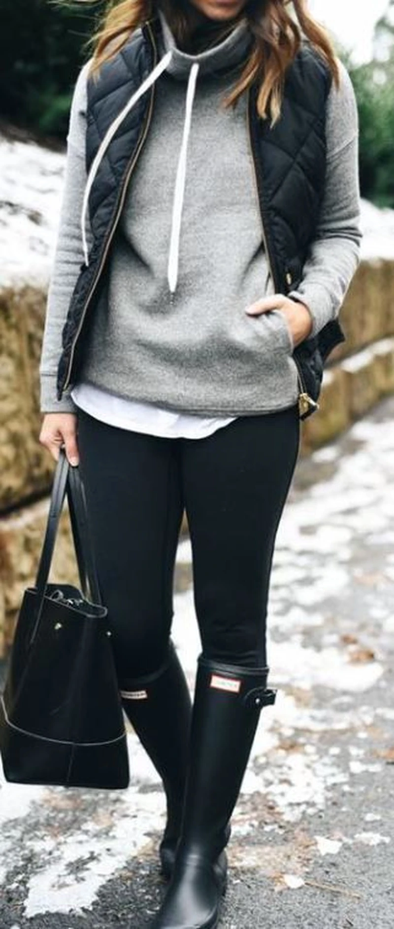 Szara bluza