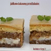 Jabłkowo-kokosowy przekładaniec