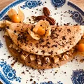Omlet o smaku szarlotki