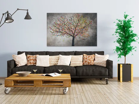 Małe szczęścia - nowoczesny obraz na płótnie