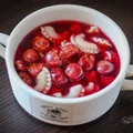 Zupa owocowa – wiśniowa z makaronem