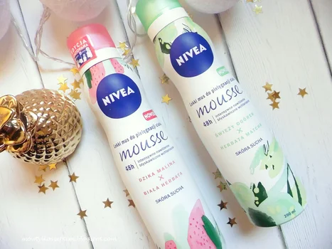 Wiosenne musy do pielęgnacji ciała Nivea