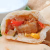 Kebabowe pierożki drożdżowe