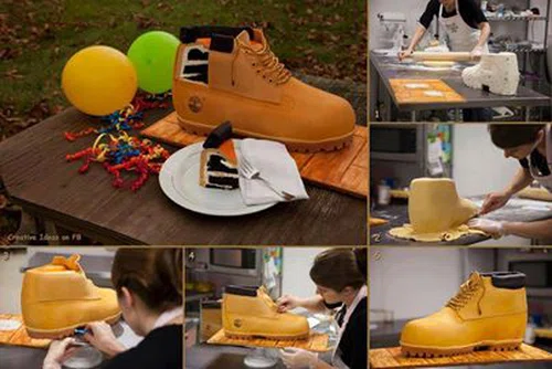 Tort w kształcie buta