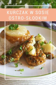 Filet z kurczaka w sosie ostro-słodkim