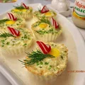Muffinkowe jajka w sosie majonezowym