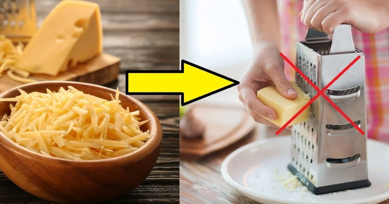 Jak prawidłowo ścierać ser na tarce! Możesz być zaskoczona
