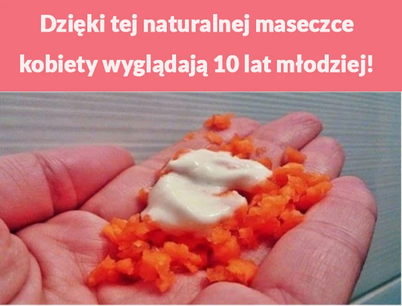 Dzięki tej naturalnej maseczce kobiety wyglądają 10 lat młodziej!